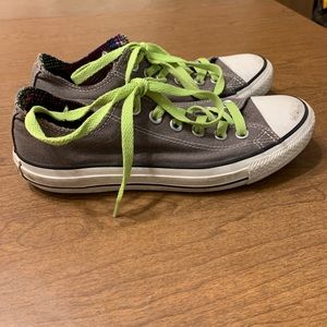 Converse Chuck Taylor All Star Low Top Women Size 7 in Gray